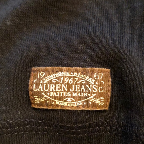 EUC Lauren Ralph Lauren Women’s Black Long Sleeve T Shirt Small - Picture 2 of 6